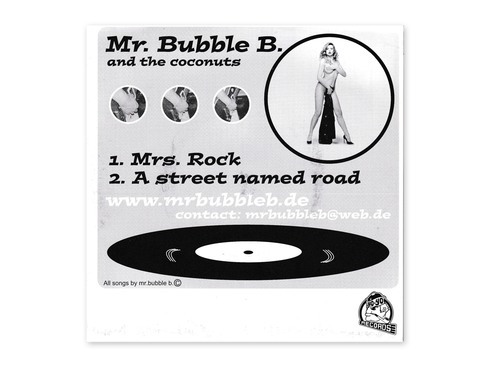 Cooper / Mr. Bubble B and the Coconuts Black Vinyl 7